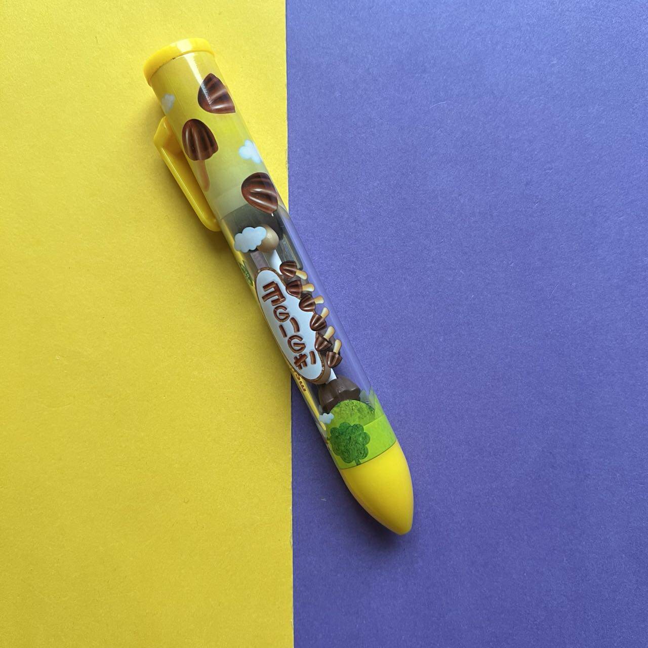 일본 다이렉트 메일 사카모토 메이지 스낵 모양 볼펜 아폴로 딸기 버섯 초콜릿 콩 재고 있음