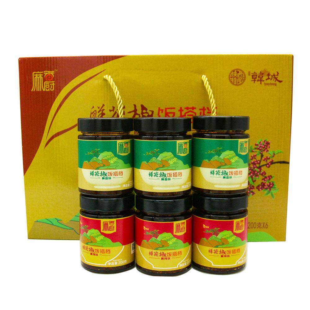 椒浓鲜花椒饭搭档辣酱陕西韩城特产夹馍拌饭炒菜调味酱礼盒送礼