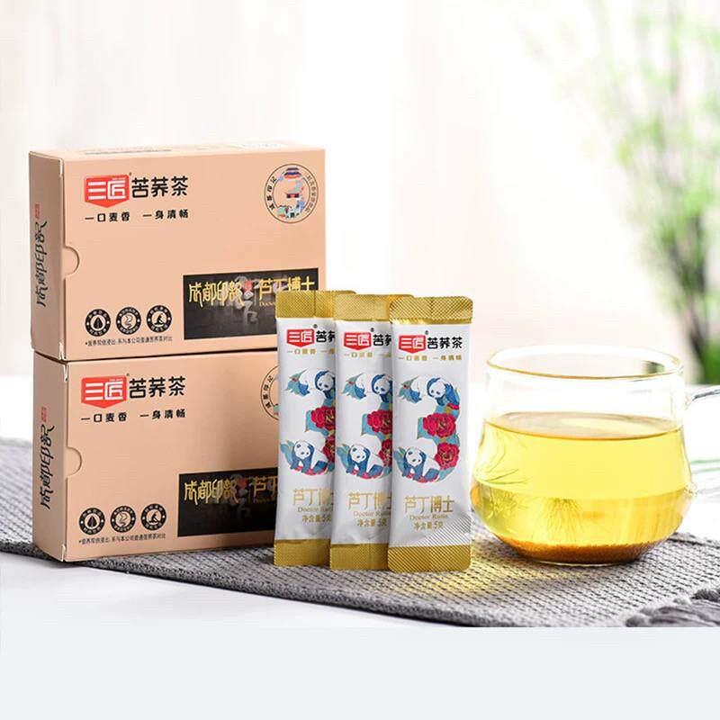 四川三匠芦丁博士245g正品盒装正宗大凉山小袋荞麦独立特产小包装