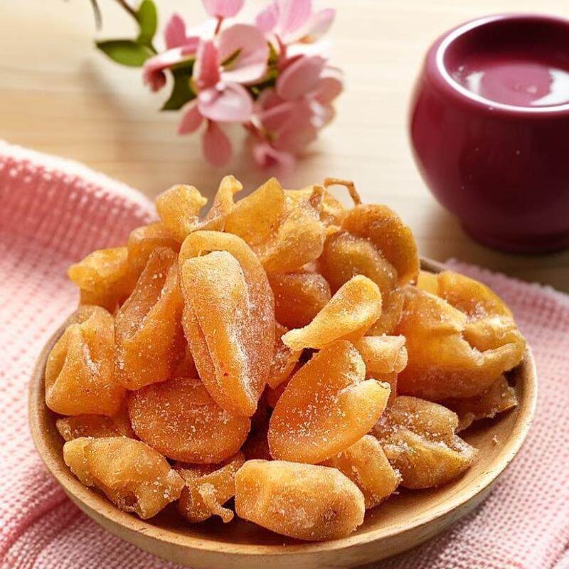 甘草黄皮干竹盐黄皮干咸味无核黄皮果干无籽鸡心黄皮凉果零食特产