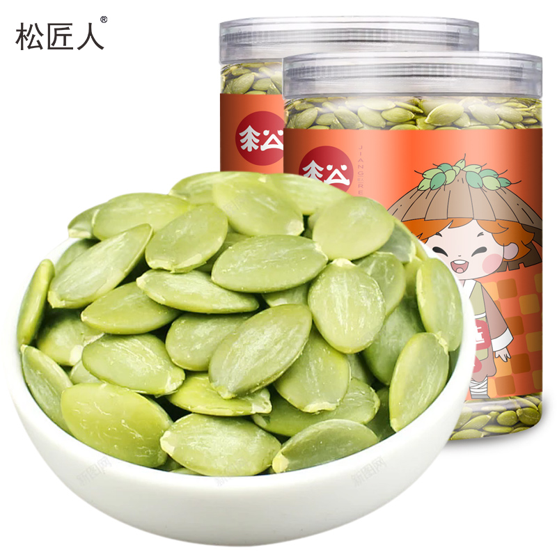 松南瓜子仁225g*2罐