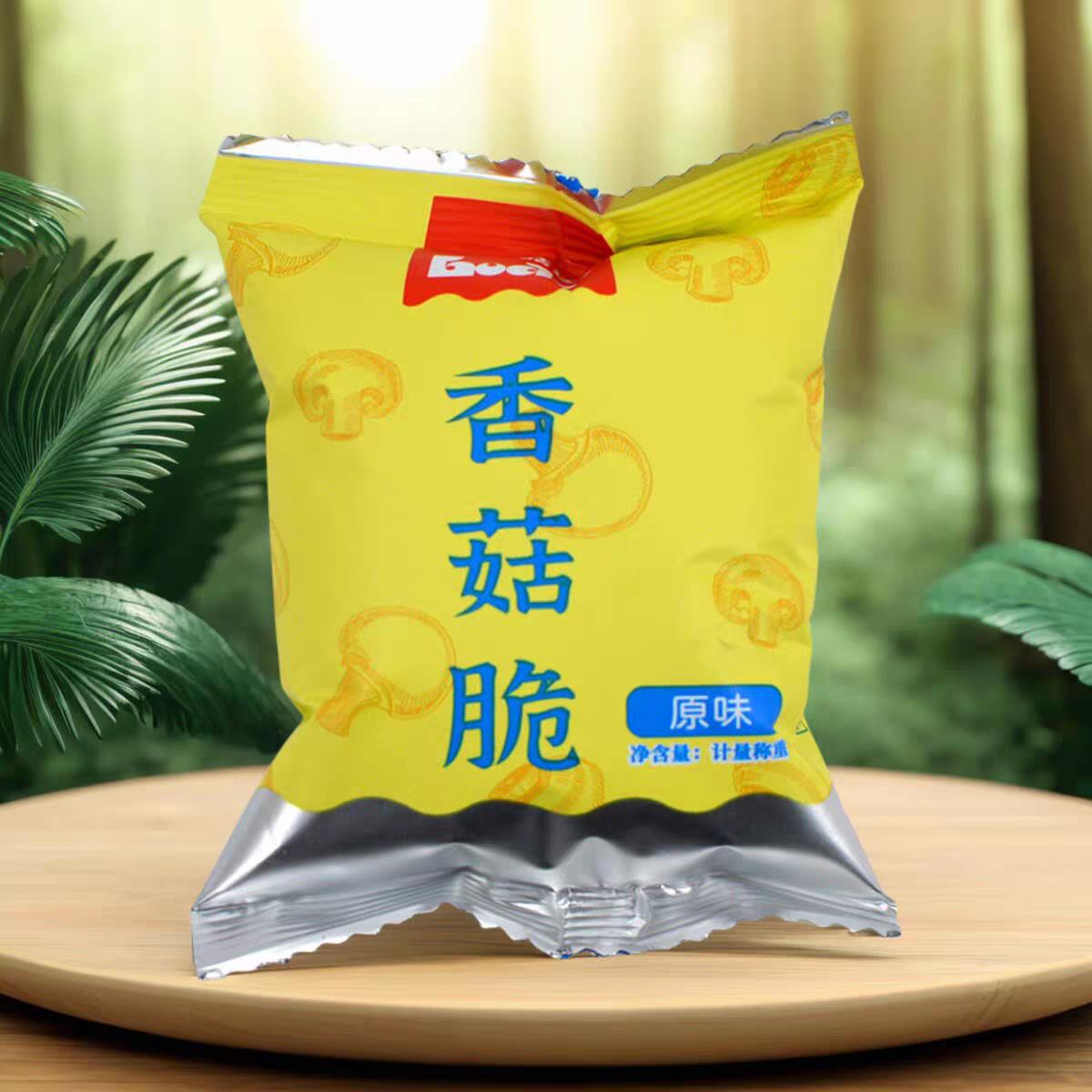 河南驻马店特产菇达香菇脆片袋装休闲零食健康孕妇放心吃