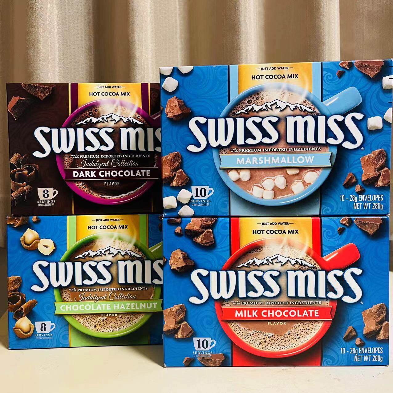 swissmiss美怡可瑞士小姐热可可粉冲饮粉热巧克力进口怀旧早餐