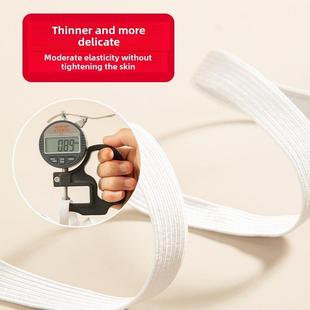 手提电脑带子头带6mm耐用彩色橡皮筋宽边平步行马弹性橡皮筋薄婴