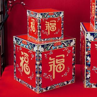 2026龙年纸礼盒装饰品新年橱窗商场场堆头景布置过年礼盒摆件道具
