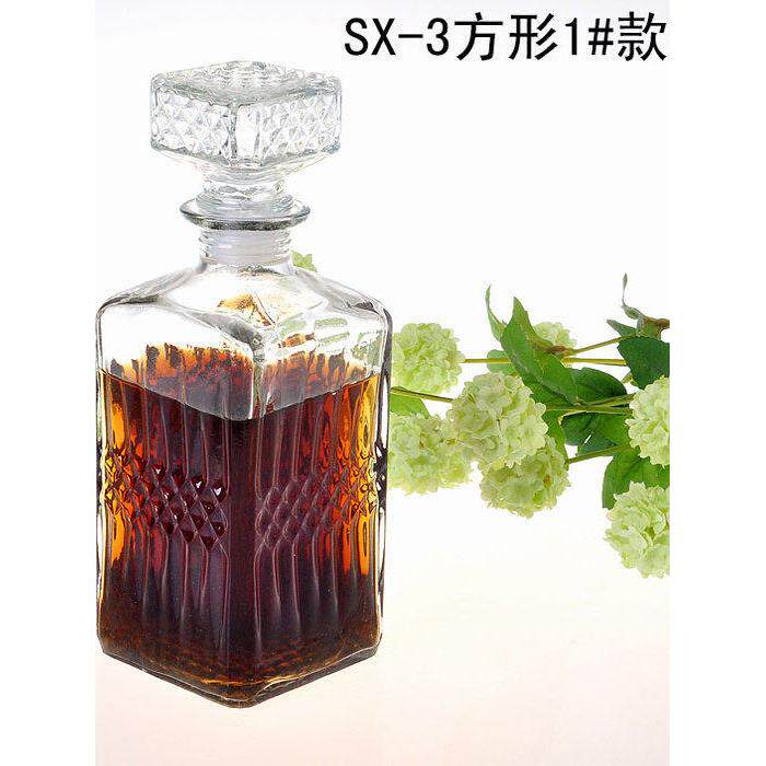 红酒瓶1500毫升3斤装红酒葡萄酒自酿酒瓶玻璃空瓶子送木塞胶冒