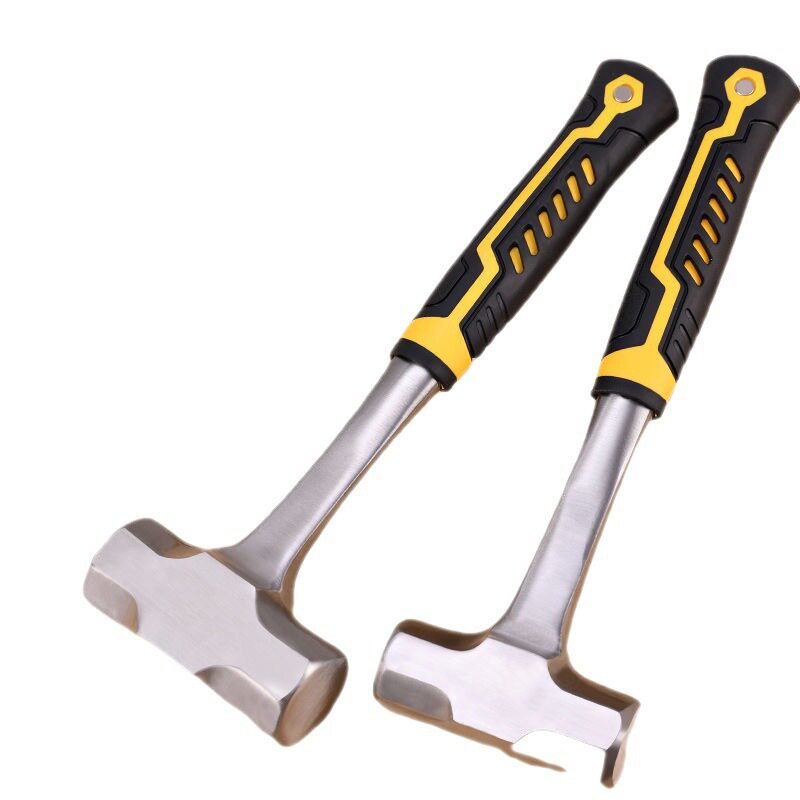 锤子多功能重型一体八角锤榔头实心小铁锤连体手锤装修工具不掉头