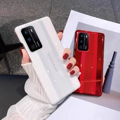 秒变保时捷华为p60手机壳新款陶瓷白p40pro+保护套镜头全包防摔mate40rs男女高档mate60pro限量版无边框适用