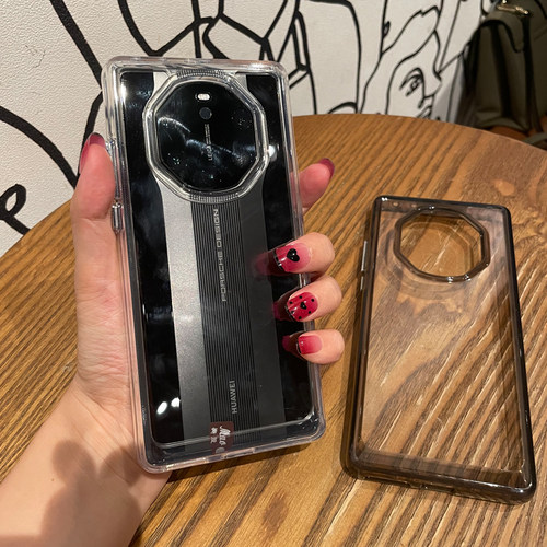 适用华为mate50rs耐脏不发黄透明