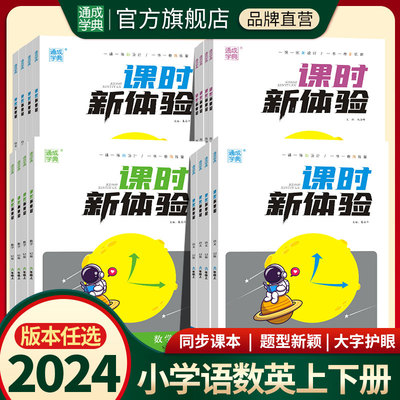 2024课时新体验语数英教辅