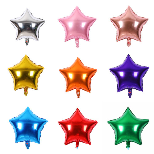 5/10/18寸五星铝膜气球
