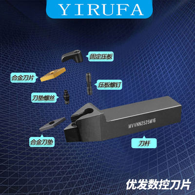 72.5度外圆尖刀刀杆MVVNN1616H