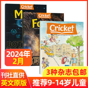 好奇号cricket英文原版蟋蟀童书