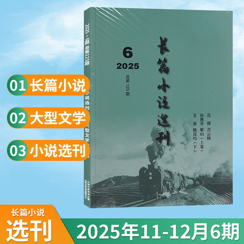 新刊现货长篇小说杂志2025年