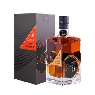 张裕烟台白兰地可雅版 珍藏男人四十700ml礼盒装葡萄蒸馏酒40度