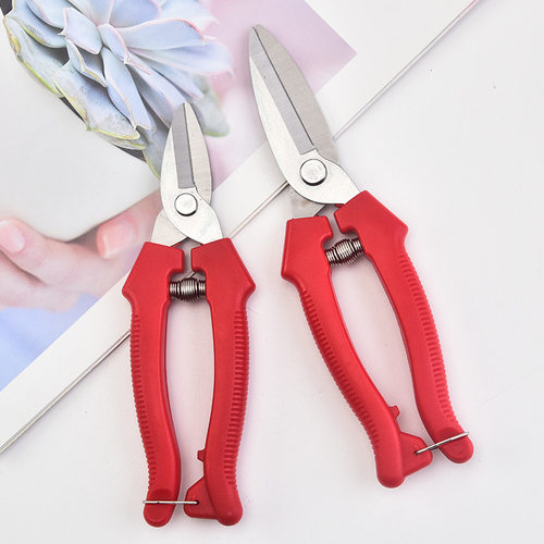 园林修枝剪不锈钢花剪园艺剪刀修枝剪树枝剪刀五金花艺剪刀