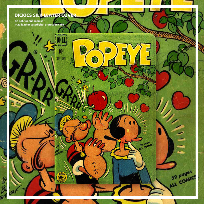 小度学习机平板套大力水手苹果