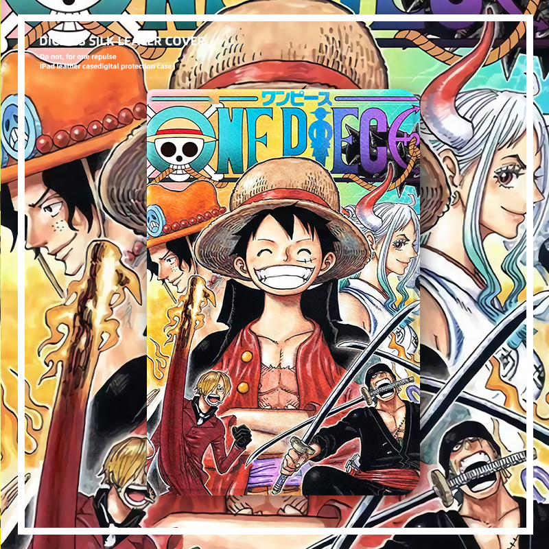 联想防摔平板保护壳带笔槽路飞