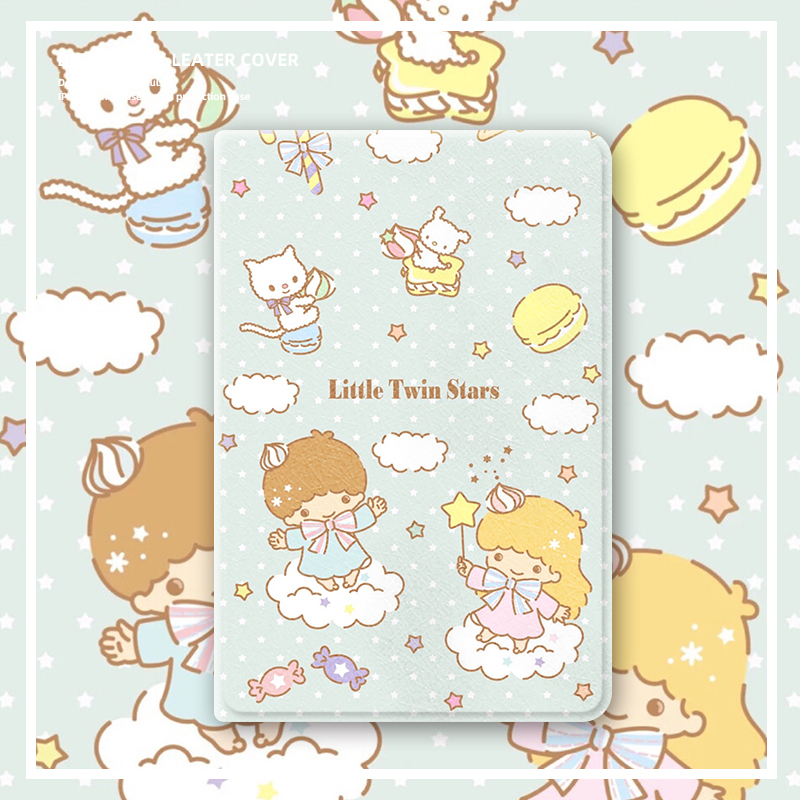 小米平板保护壳仿皮创意双子星