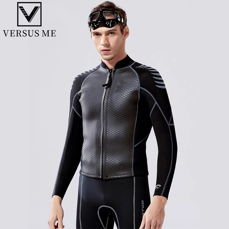 2mm3mm超酷潜水服套装冲浪分体