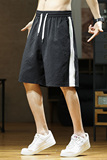 胖男生M-8XL大码男士大码五分裤休闲运动短裤男K5066-P27控49，男装牛仔裤，星座209