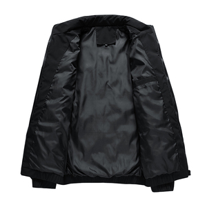 大码M-8XL加肥加大胖子加厚休闲立领羽绒服 YR9803-P100 大码图片