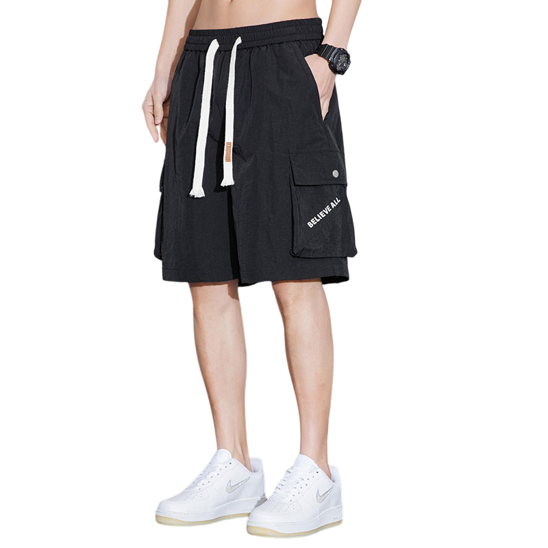 夏季M-8XL大码胖男生宽松五分裤休闲运动短裤男K38-P35控49,男装牛仔裤,星座209