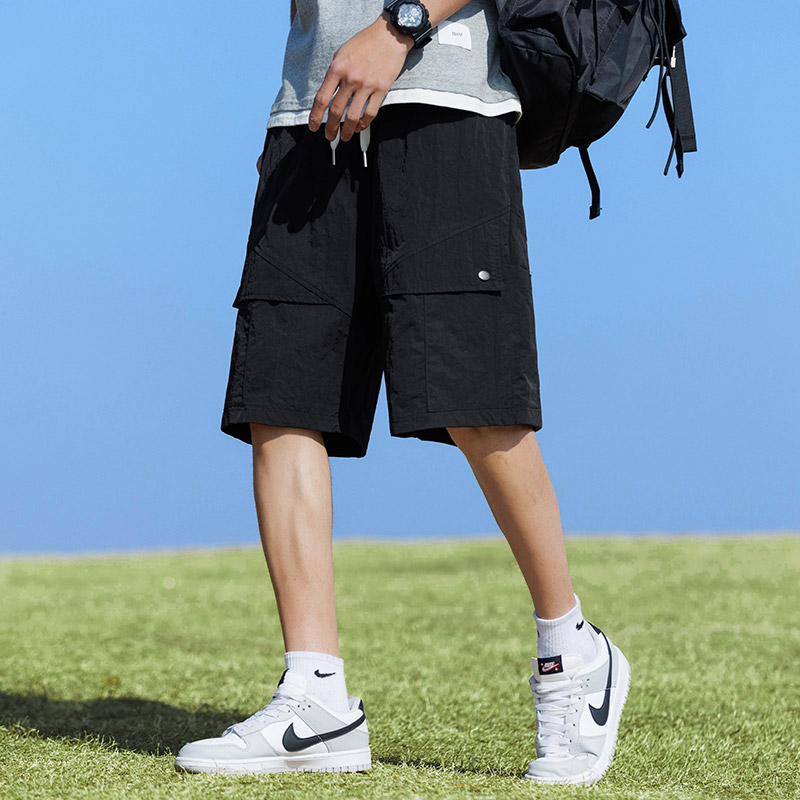 大码胖男生M-8XL休闲宽松短裤时尚运动五分裤男K333-P32控59,男装牛仔裤,星座209