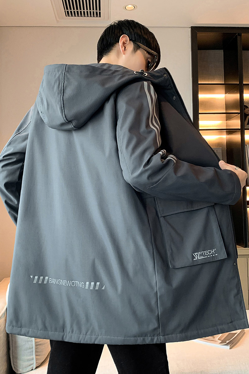 冬款中长款M-8XL胖子休闲加绒加厚男宽松夹克男JK8226加绒-P100,男装夹克,星座209