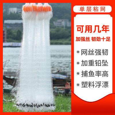 鱼网单层加粗挂子白条