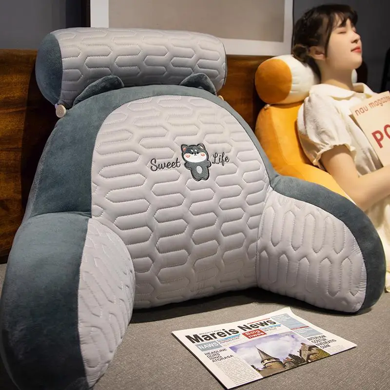 床头靠垫软包办公室护腰靠枕大