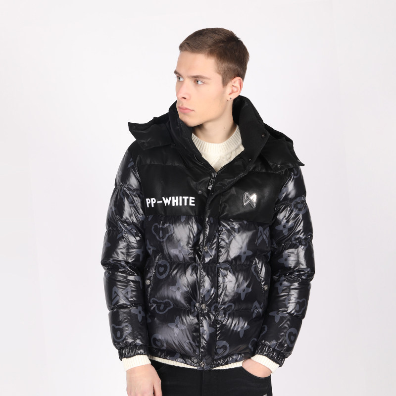 PLEIK PHOLPPE普莱克翡丽男装24冬季新款轻奢潮流百搭保暖羽绒服