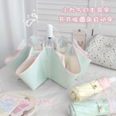 小力气适用 全自动晴雨两用太阳伞防晒防紫外线女折叠彩胶遮阳伞