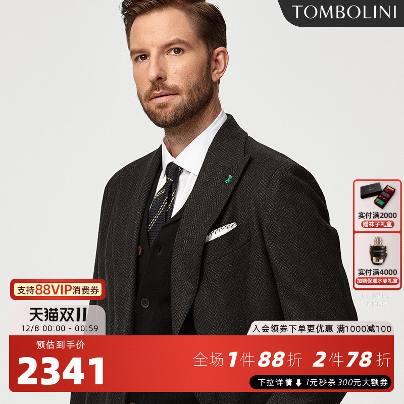 东博利尼羊毛秋冬进口面料大衣