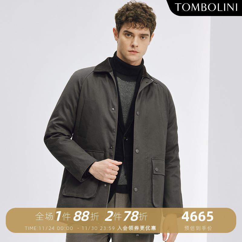TOMBOLINI工装夹克鹅绒羽绒服