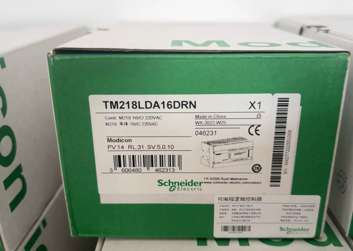 TM218LDA16DRN西门子全新原装正品TM218LDA16DRN   单价650