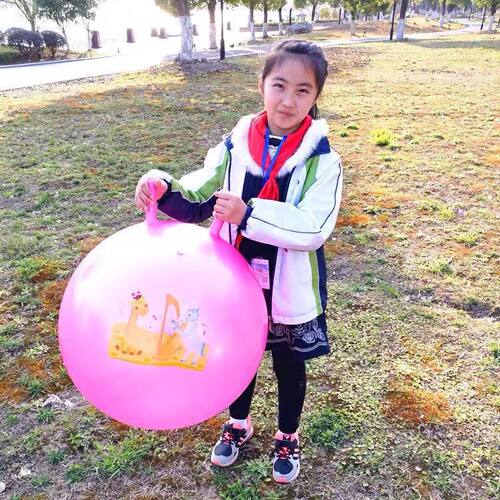 【加厚】羊角球加厚加大幼儿园防爆耐磨蹦蹦球户外感统训练球儿童