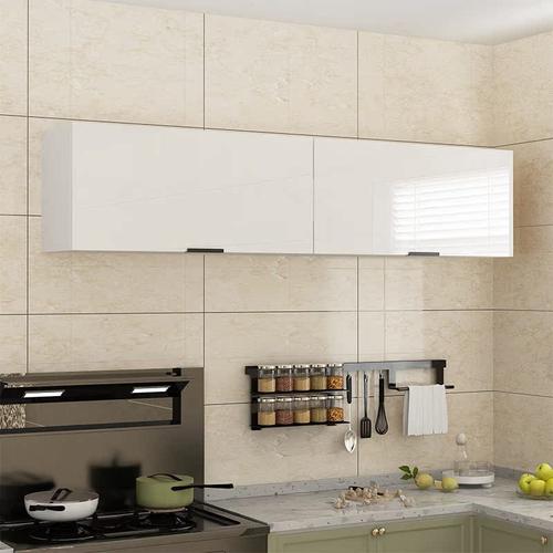 禾叙厨房吊柜高光上翻柜