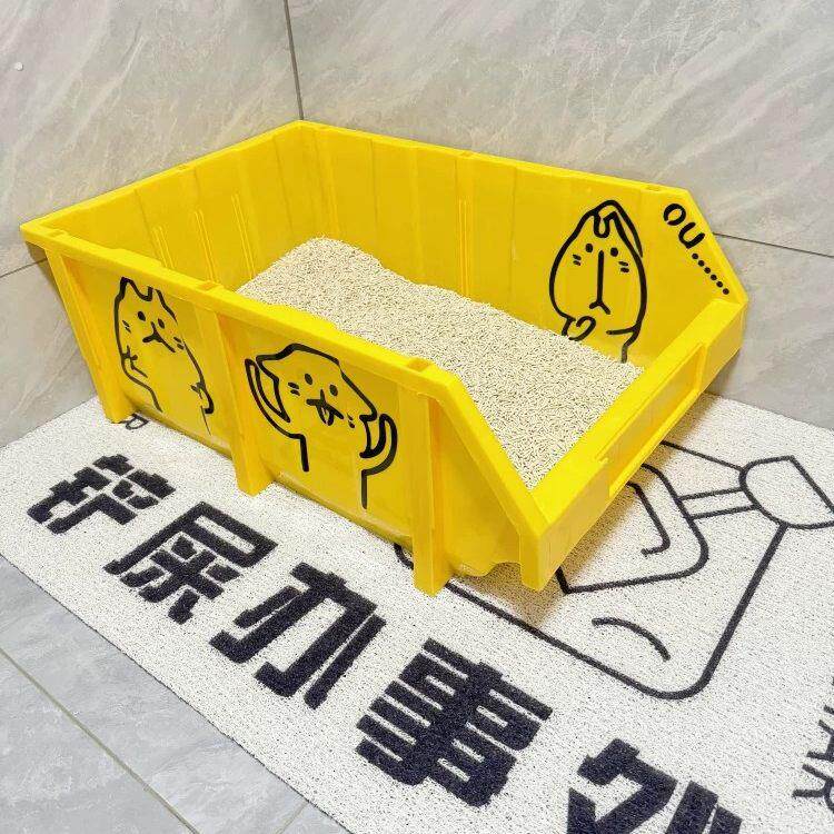 猫砂盆超大号猫厕所70缅因猫巨大型特大号集装箱双层超级大40斤60