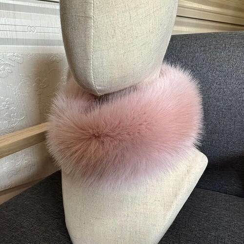 如懿传同款仿水貂狐狸毛皮草围脖古装汉服毛毛假领子宫廷小围巾女