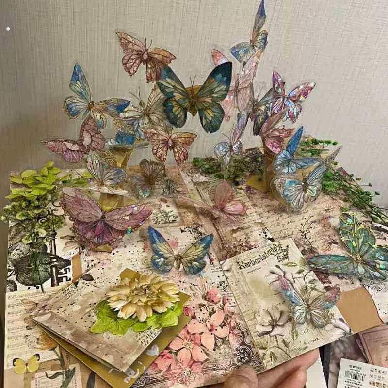 蝴蝶立体书本自制手工礼物创意手作生日礼物送女生闺蜜女朋友