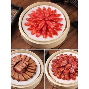 仿真蒸腊肠腊肉模型食品食物模具中餐套餐样品定制假菜食物道具菜