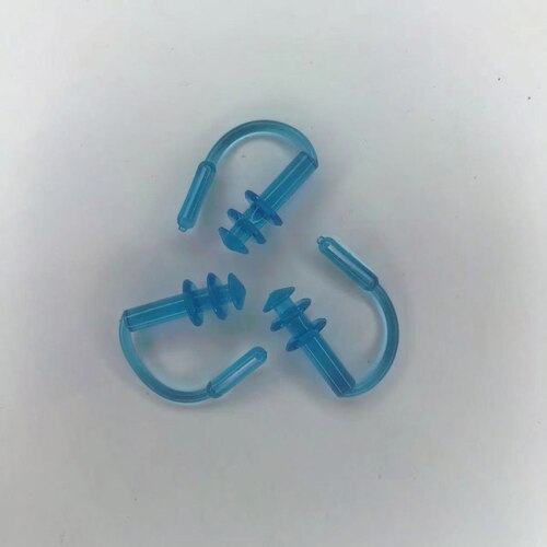 带绳可穿戴泳镜游泳耳塞耳朵防中耳炎防噪音三只装盒装