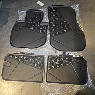 mini迷你原厂专车专用U25 countryman橡胶几何纹汽车脚垫全天候