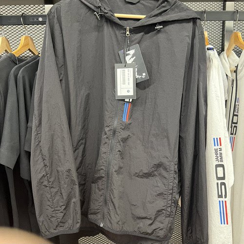 宝马原厂新款50周年M纪念款BMW夏季防晒服紫外线防护带帽轻薄便携