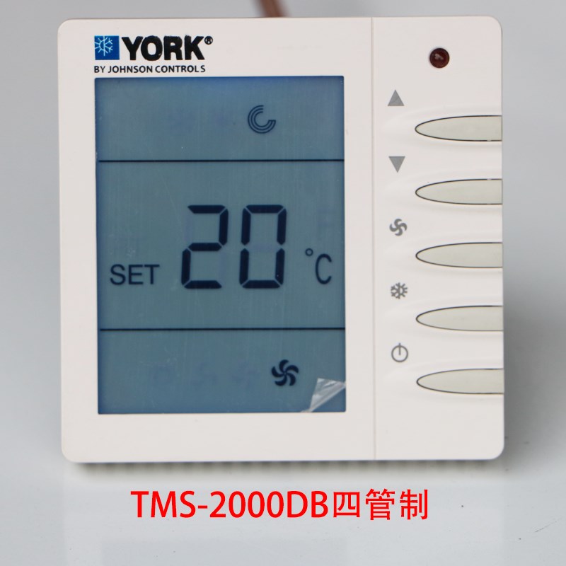 约克中央空调温控器液晶线控面板三速控制器水冷风机盘管开关智能图片