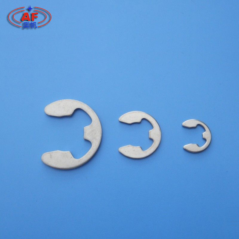 304不锈钢开口挡圈GB896E型卡簧 卡扣卡环M1.2/1.5/2345678910