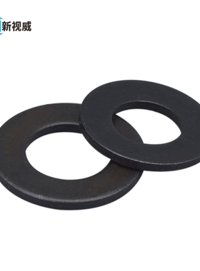 黑色加硬碳钢铁加大加厚平垫圈金属介子螺丝垫片M2LM3M4M5M6M8M10