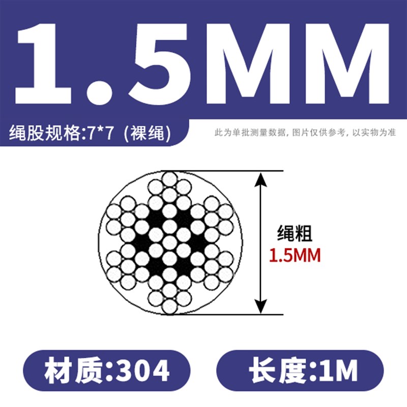 304不锈钢钢丝绳晒衣晾衣绳大棚葡萄架遮阳网用包塑绳超软钢丝线