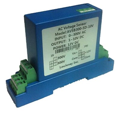 交流电压隔离变送器传感器0-1000V AC输出4-20mA dc